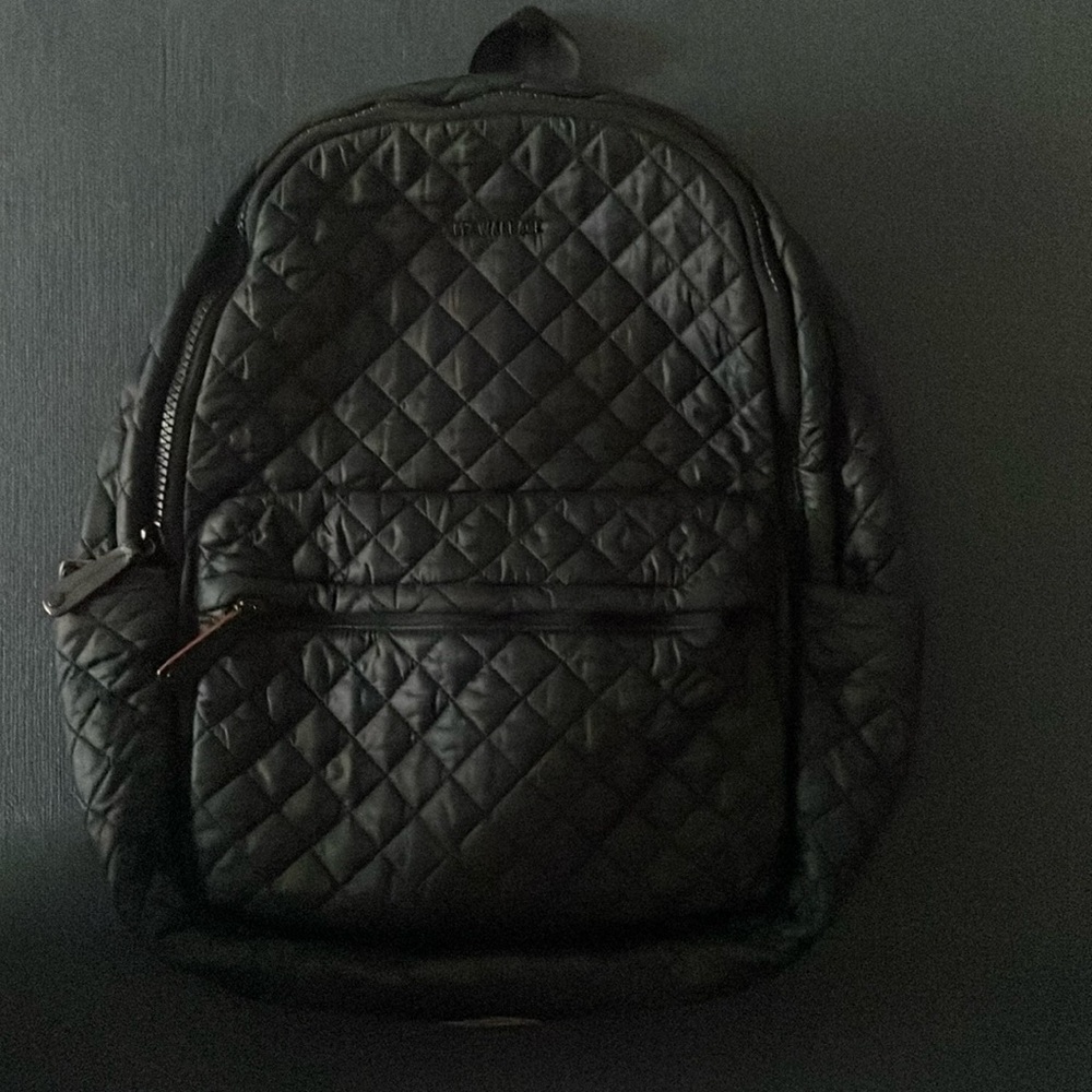 MZ Wallace City Backpack. Black